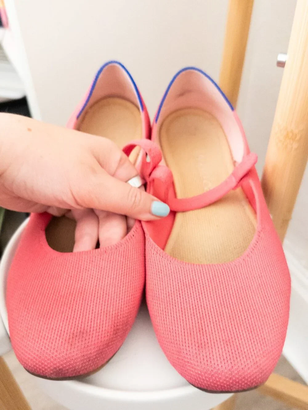 Rothy’s Ballerina Mary Jane Slippers - Pink Size 9.5
